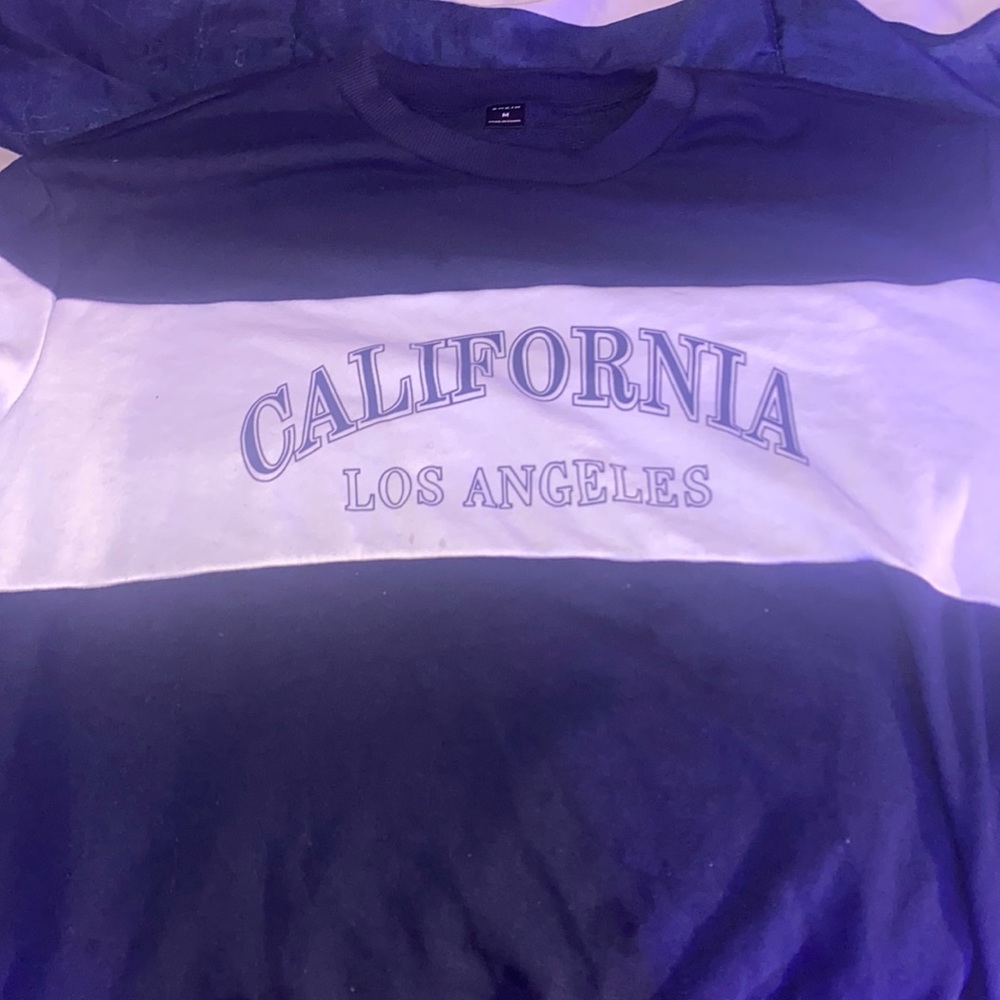 Dark Blue long sleeve California SWEATER
